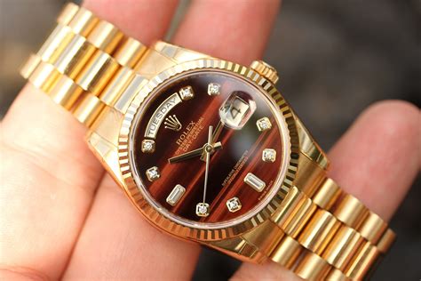 rolex tiger eye day date